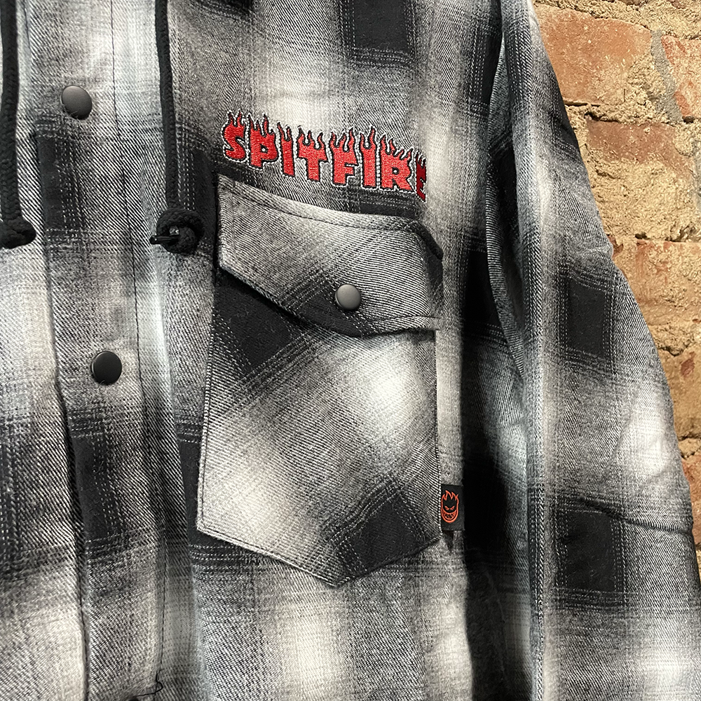 DEMON SEED HOODED FLANNEL