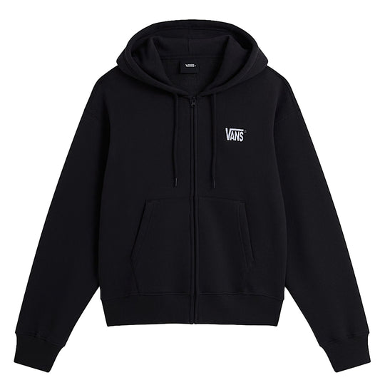STRETCH LOGO ZIP PULLOVER HOODIE