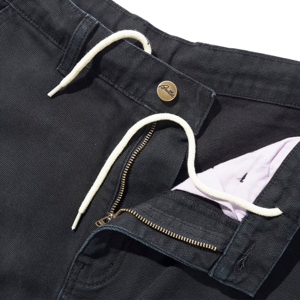 WASHED BLACK WORK PANTS