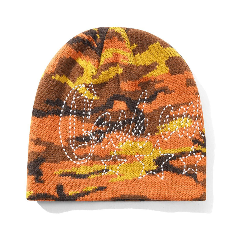 STRIP SKULLY BEANIE