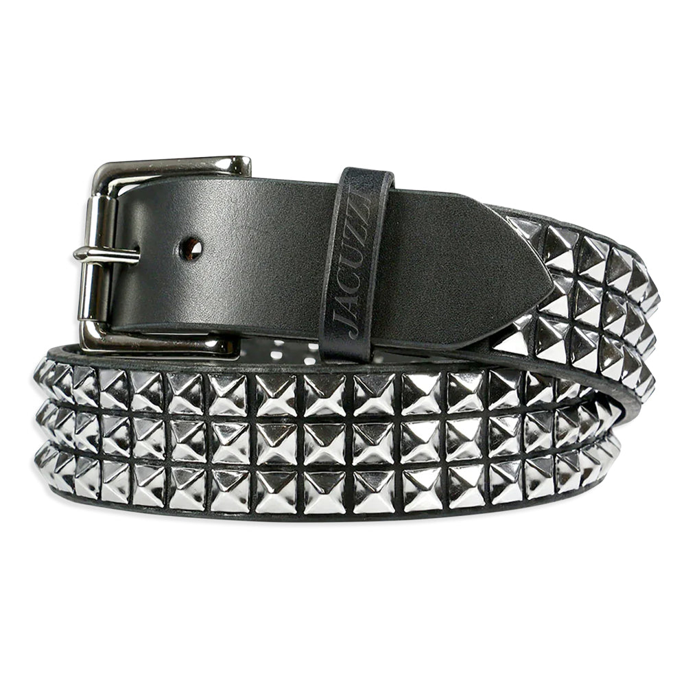LEATHER STUDDED BELT