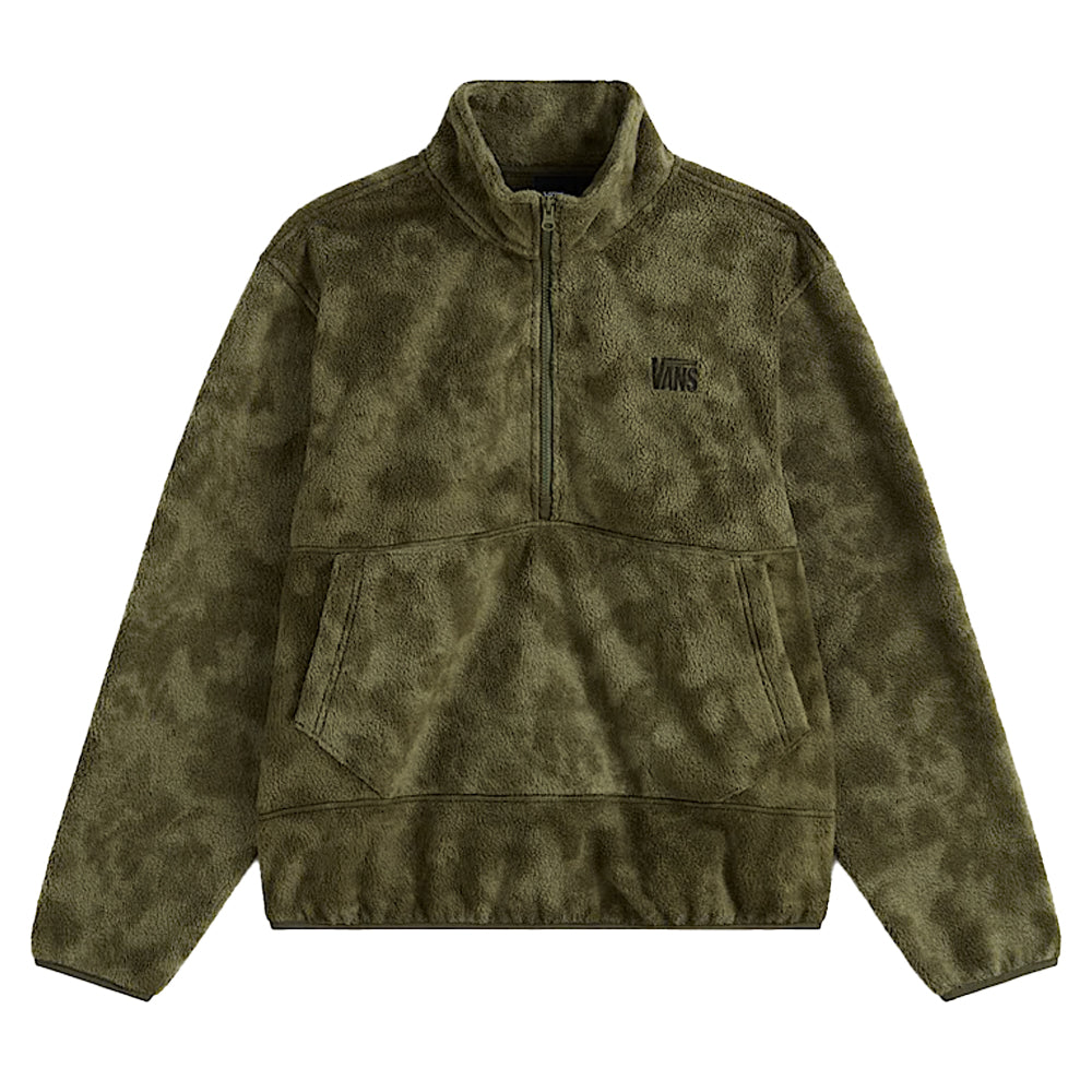 MOSSY OLIVE SHEPARD HALF-ZIP POLAR FLEECE