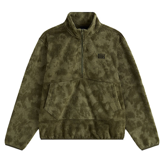 MOSSY OLIVE SHEPARD HALF-ZIP POLAR FLEECE