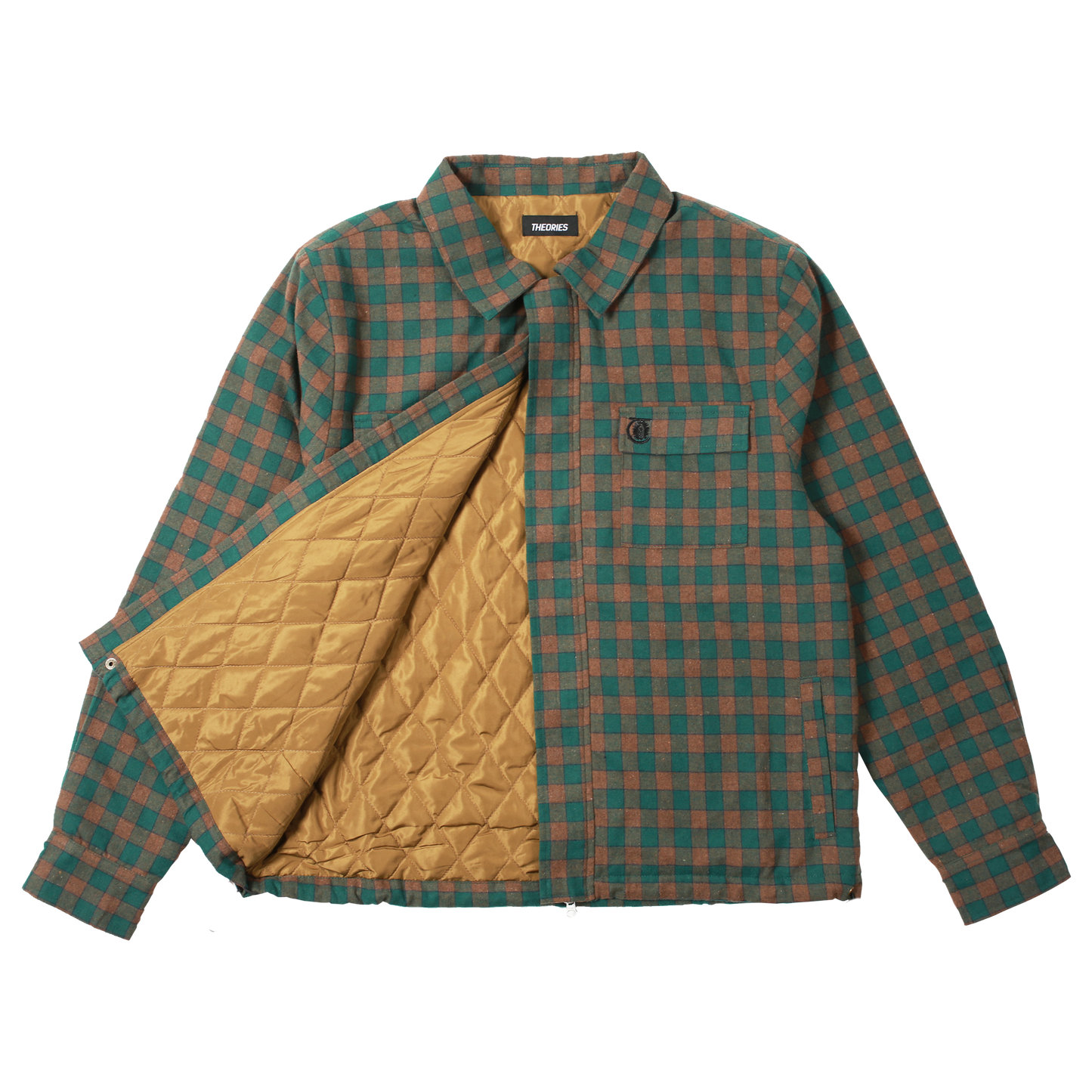 LANTERN QUILTED FLANNAL JACKET