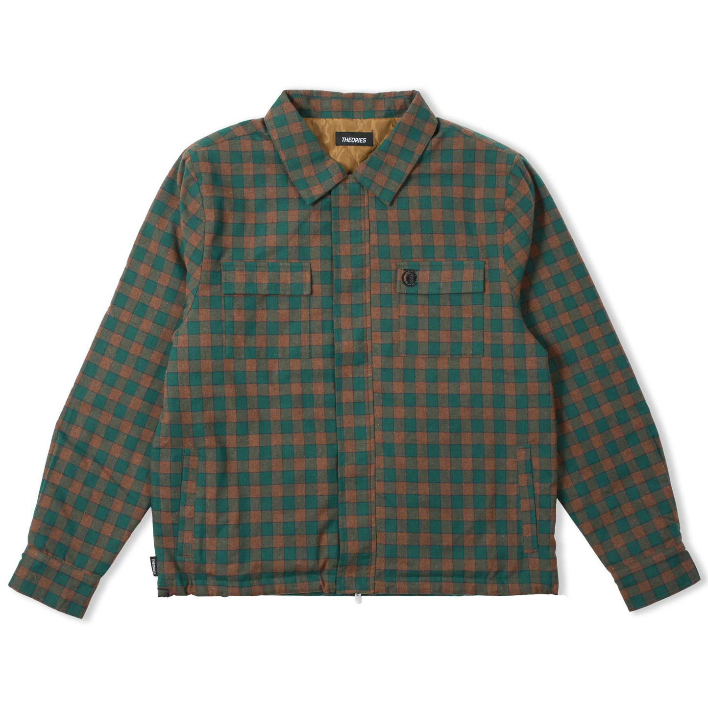 LANTERN QUILTED FLANNAL JACKET