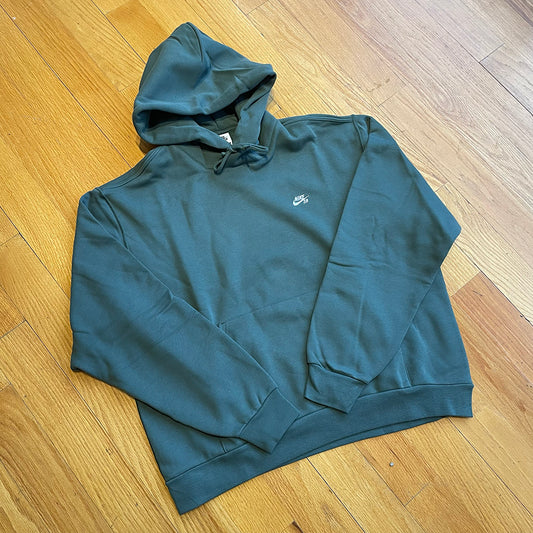 VINTAGE GREEN EMBROIDERED HOODIE