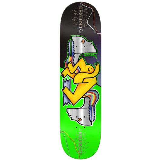 WORREST NEON ROBOT SLICK DECK