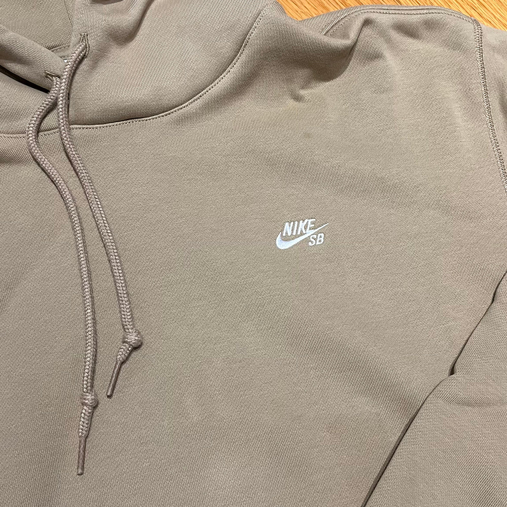 BEIGE FLEECE SKATE HOODIE