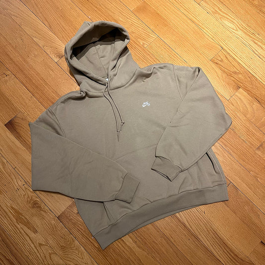 BEIGE FLEECE SKATE HOODIE