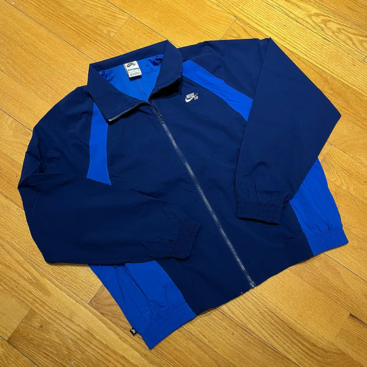 BLUE VOID FULL-ZIP WOVEN SKATE JACKET