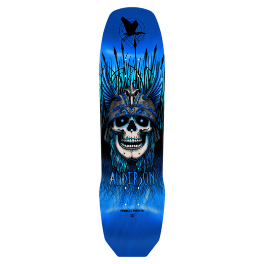 ANDY ANDERSON BLUE HERON SKULL DECK