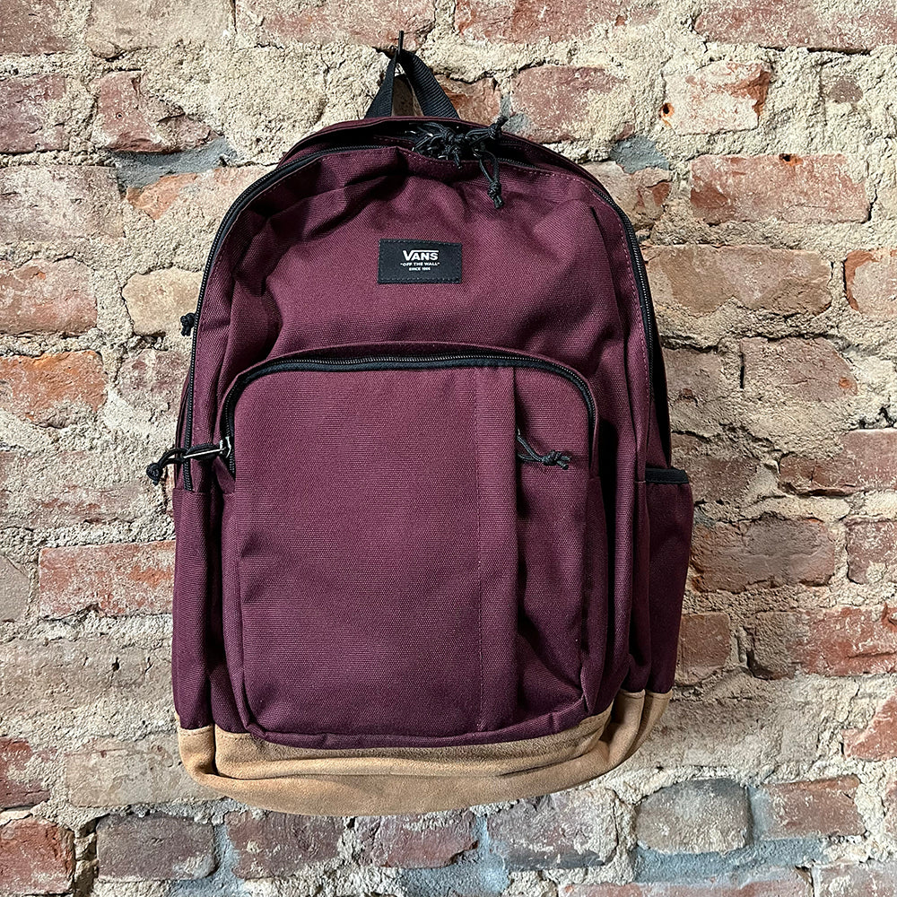 BURGUNDY OLD SKOOL TREK BACKPACK