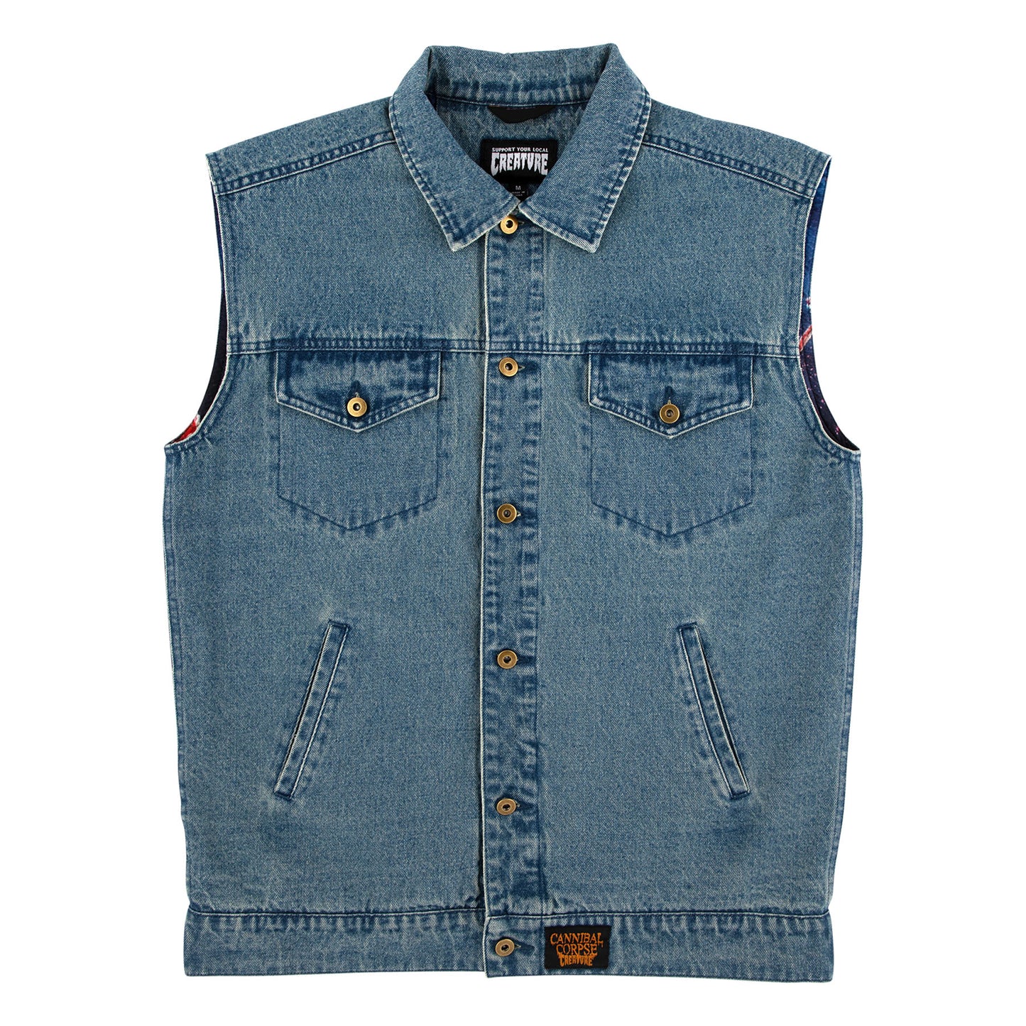 CANNIBAL CORPSE DENIM VEST