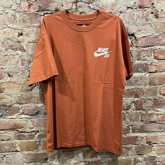 DARK RUSSET LOGO SKATE TEE