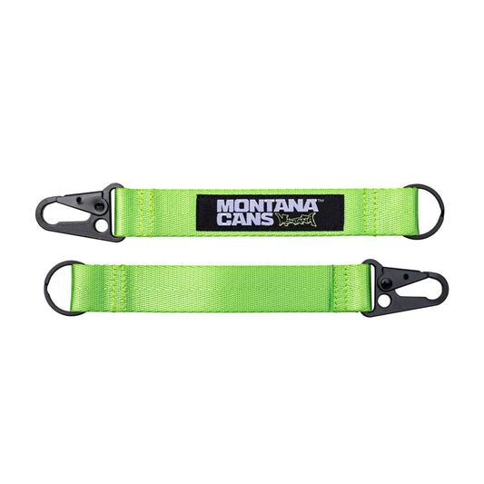 MONTANA NYLON KEY HOLDER SAFETY GREEN