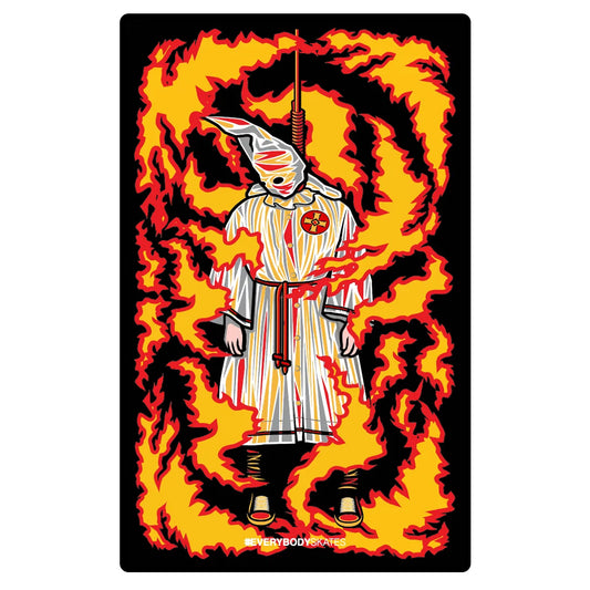 BURNING KLANSMAN STICKER
