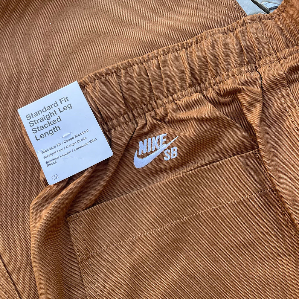 DOUBLE KNEE TWILL SKATE PANTS (LIGHT BRITISH TAN)