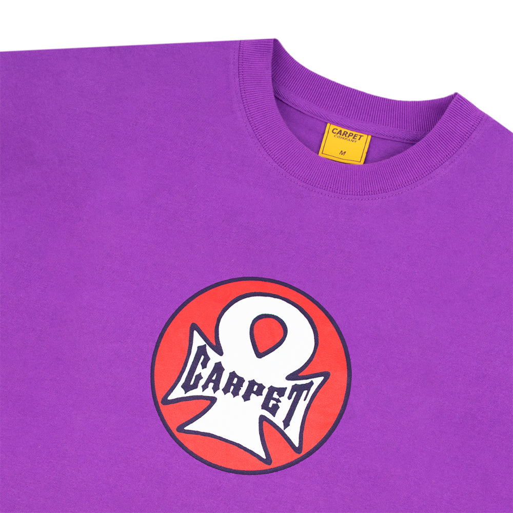 PURPLE IRON ANKH TEE