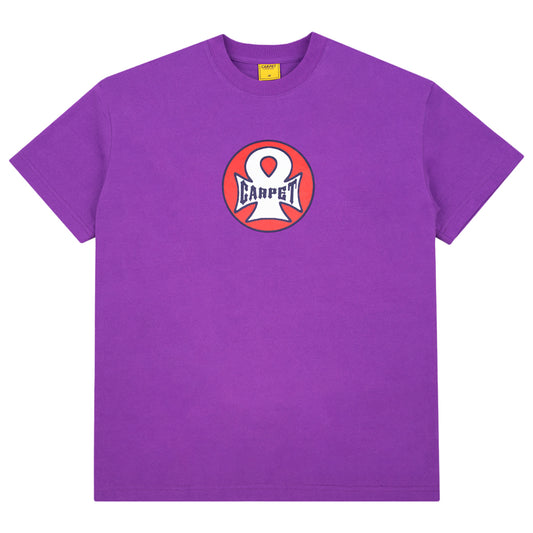 PURPLE IRON ANKH TEE