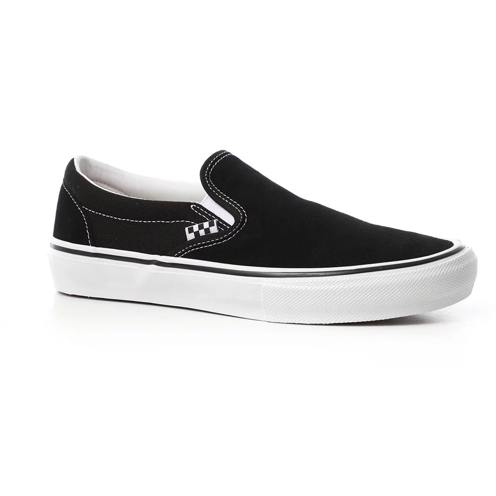 SKATE SLIP-ON (BLACK/WHITE)