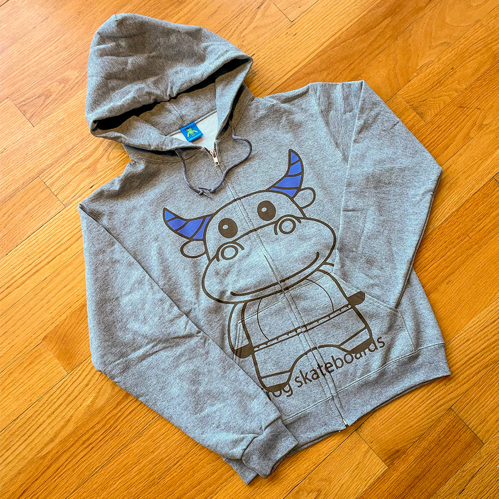 TOTALLY AWESOME ZIP UP HOODIE