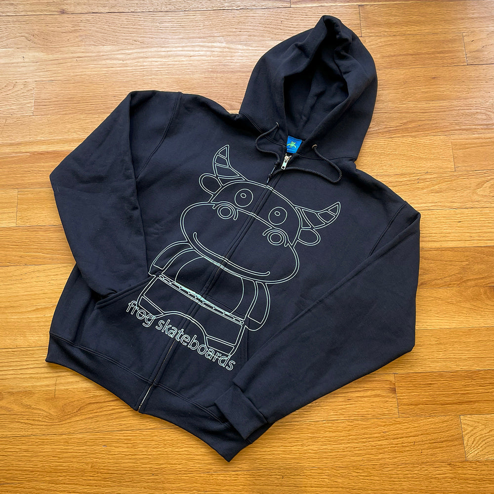 TOTALLY AWESOME ZIP UP HOODIE