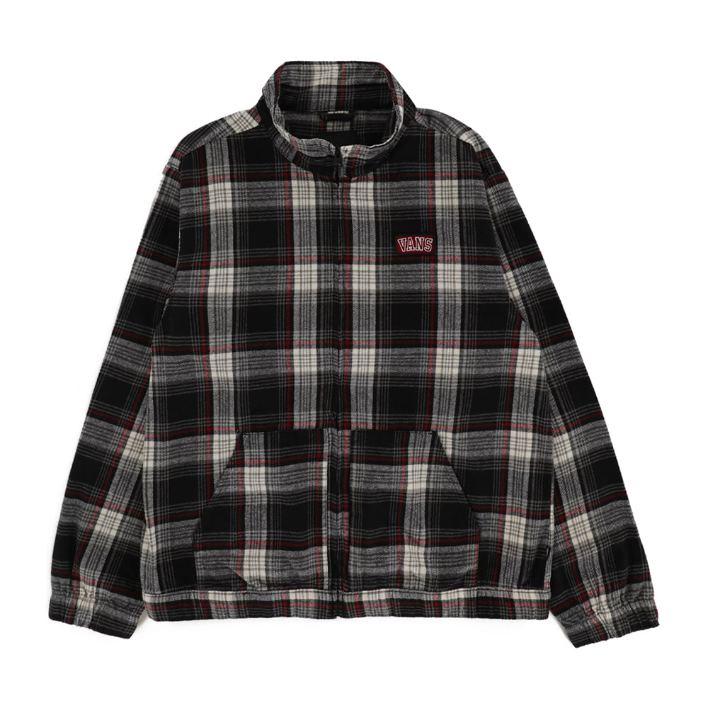 COYLE CROPPED PLAID BOMBER