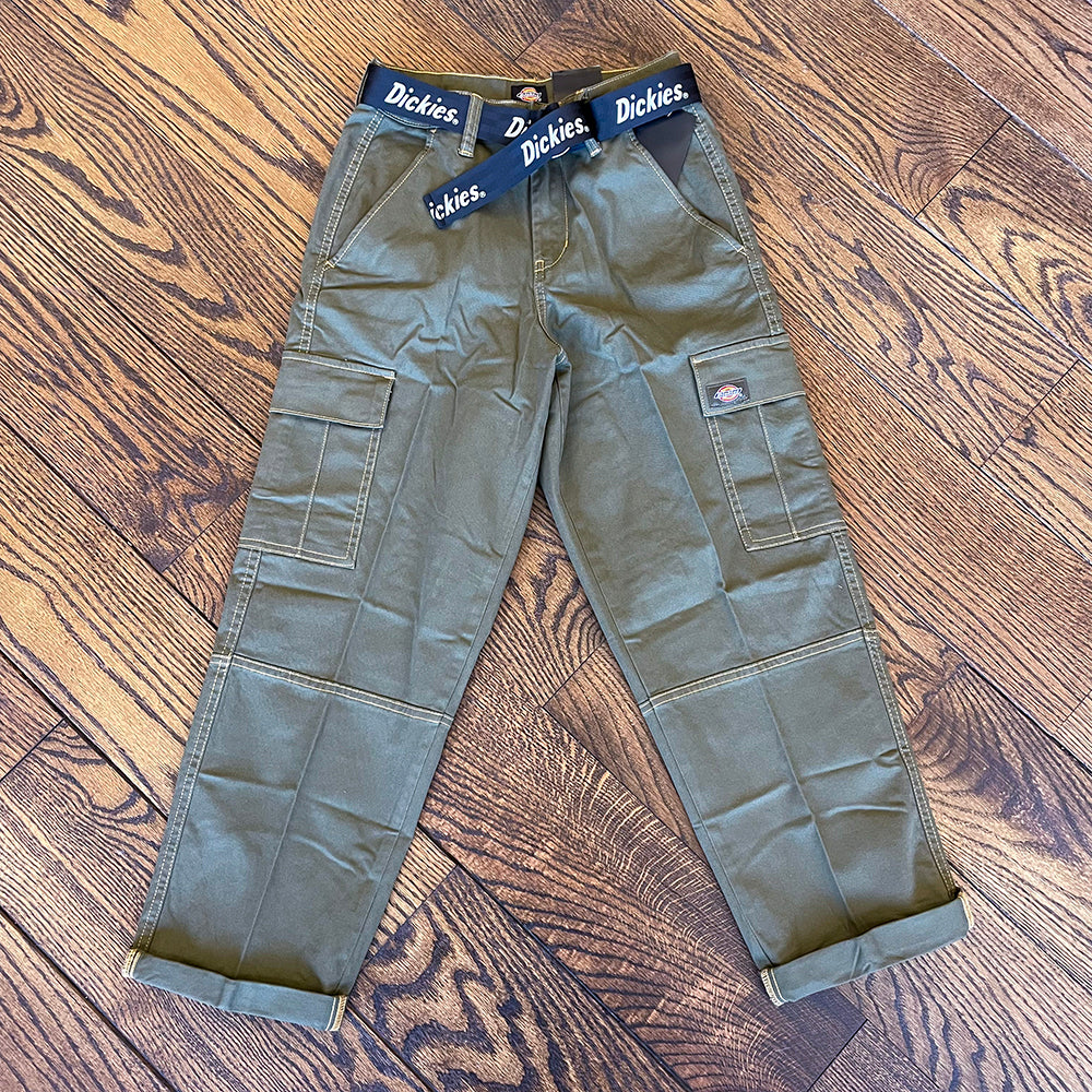 WOMEN'S CONTRAST CROPPED CARGO PANT