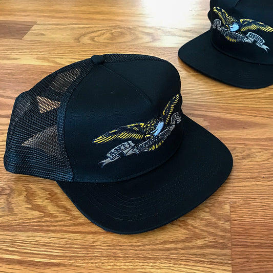 EMBROIDERED EAGLE SNAPBACK TRUCKER